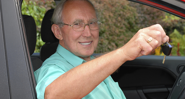 older person driving lessons