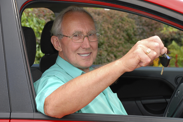 older person driving lessons